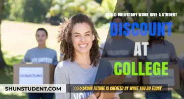 Voluntary Work for Student Discounts: A College Cost-Saving Strategy?