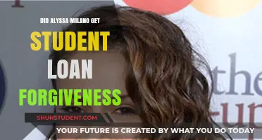 Alyssa Milano's Student Loan Forgiveness: Fact or Fiction?