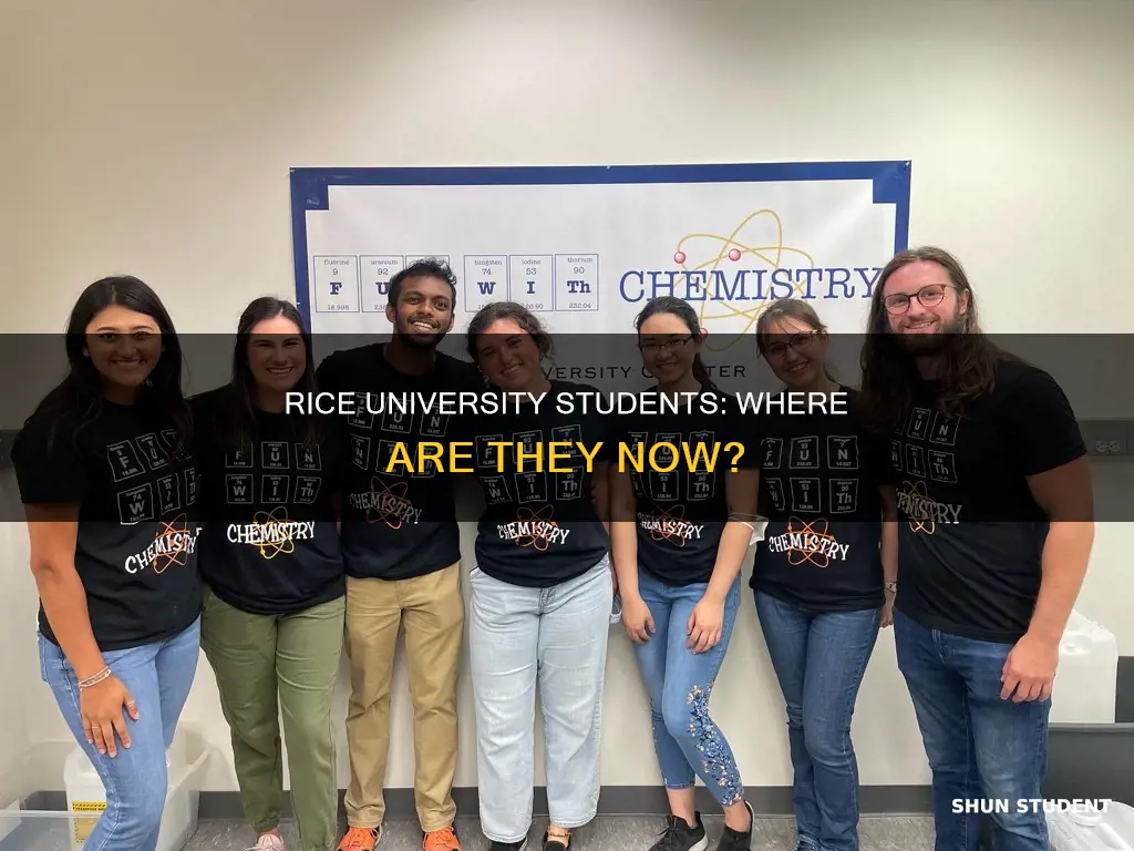 did anyone hear from rice university students