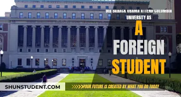 Barack Obama's Columbia University Foreign Student Mystery