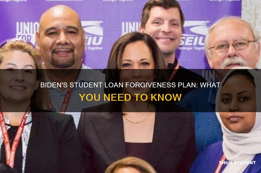 did biden forgive student lians