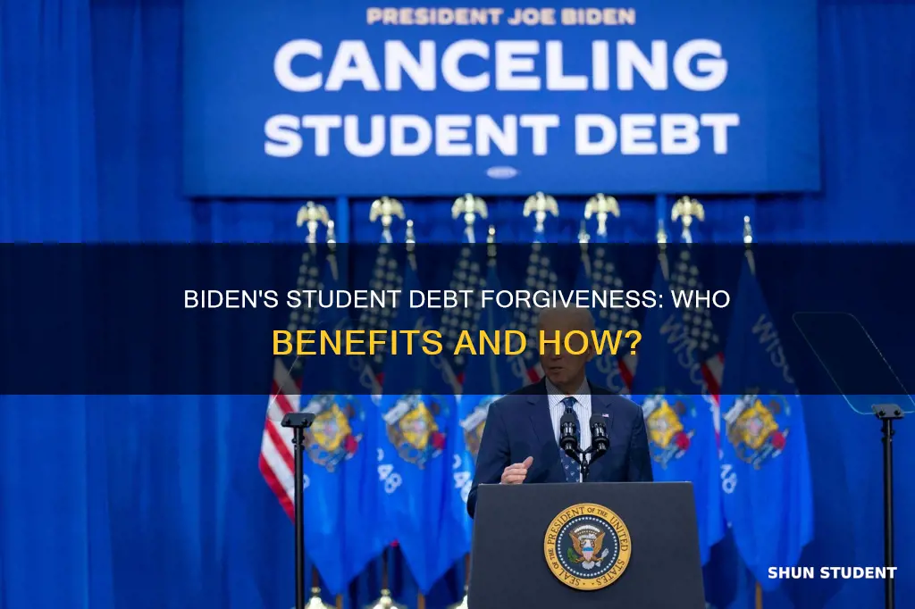 did biden pay off student debt