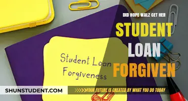 Hope Walz's Student Loan Forgiveness: Fact or Fiction?