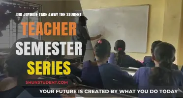 Joyride's Impact: Did It End the Student-Teacher Semester Series?