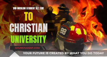 Muslim Student Accused of Arson at Christian University