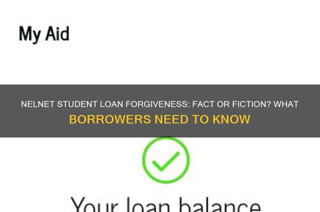 did nelnet forgive student loans