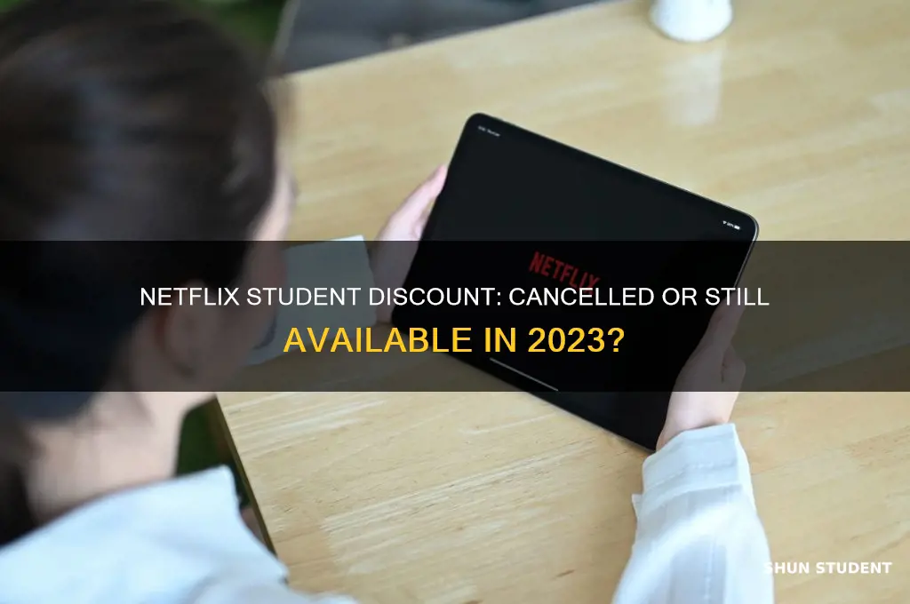 did netlfic cancel student discount