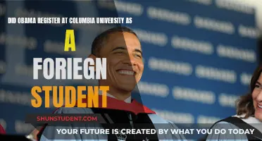 Obama's Columbia University Registration: Foreign Student Mystery