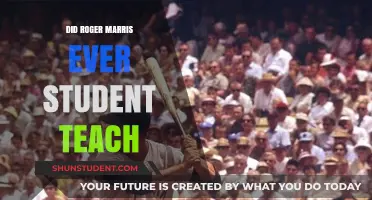 Roger Maris: Uncovering His Student Teaching Journey and Legacy
