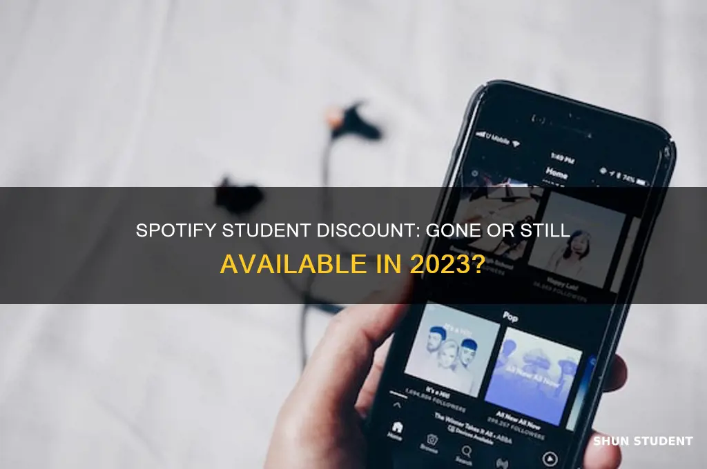 did spotify get rid of student discount