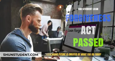 Student Loan Forgiveness Act: Did It Pass or Fail?