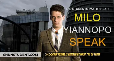 Students Pay to Hear Milo Yiannopoulos' Speech