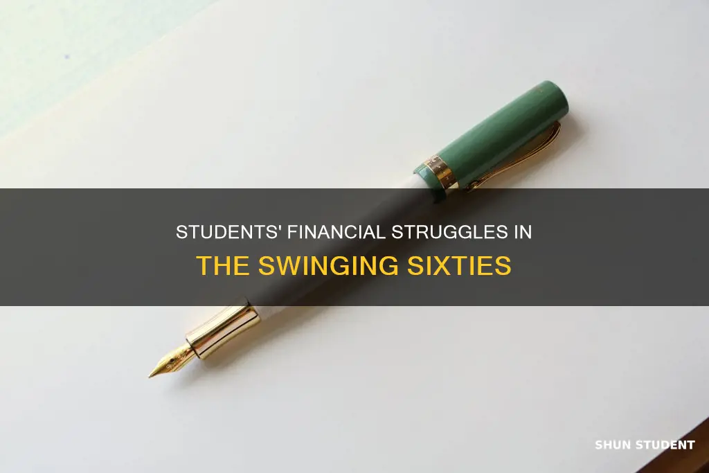 did students struggle to pay for college in the 60s