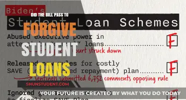 Student Loan Forgiveness Bill: Did It Pass or Fail?