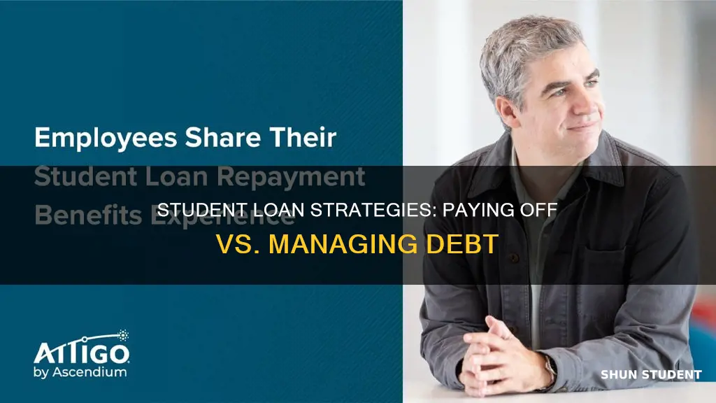 did they pay off student loans