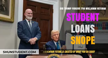Trump's Veteran Student Loan Forgiveness: Fact-Checking the $750 Million Claim