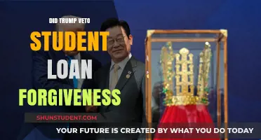 Trump's Veto Threat: Student Loan Forgiveness in the Balance