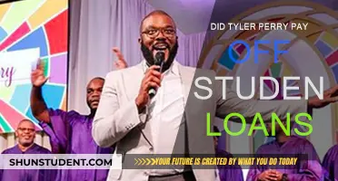 Tyler Perry's Generosity: Student Loans Paid Off