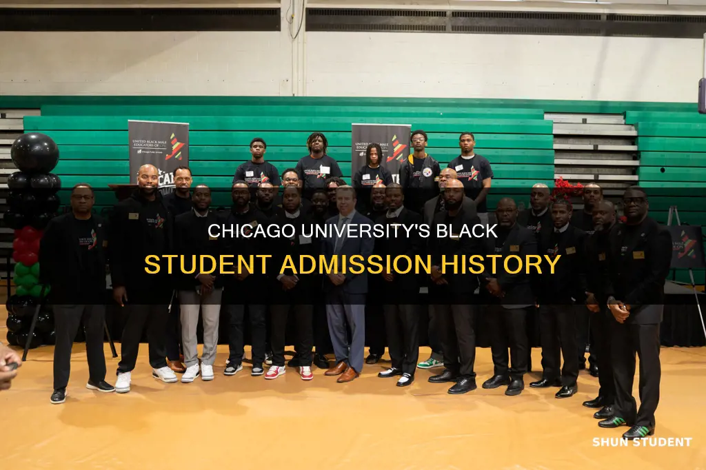 did university of chicago allow black students