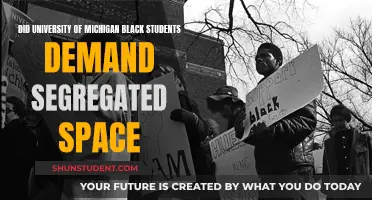 Black Students at University of Michigan Demand Segregated Spaces