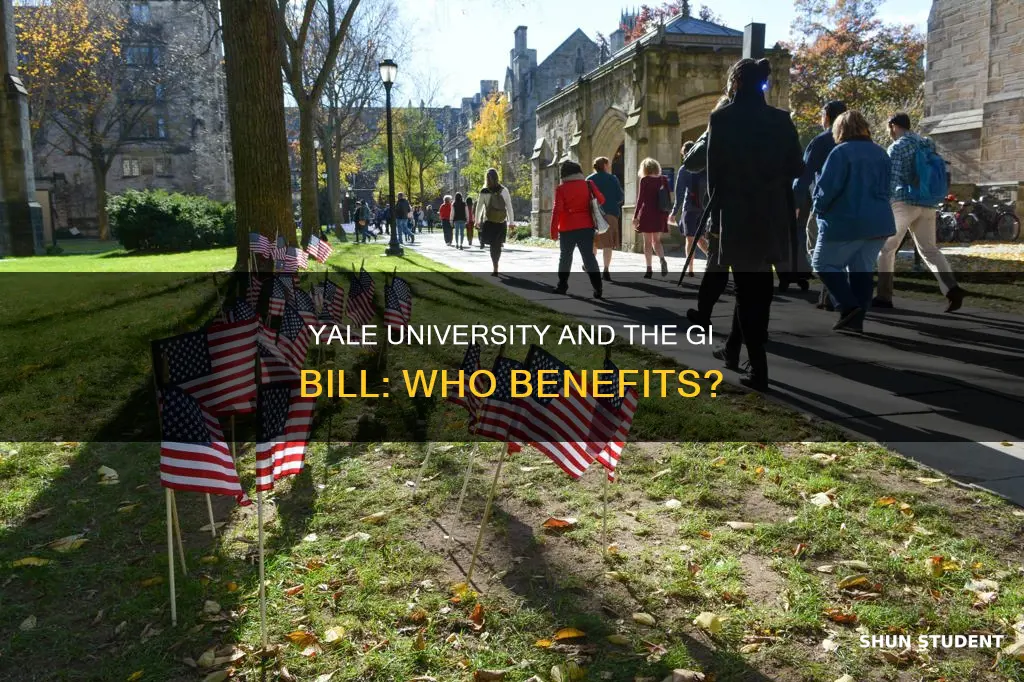 did yale university take students on the gi bill