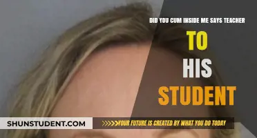 Teacher's Shocking Confession: 'Did You Cum Inside Me?' Scandal Unveiled