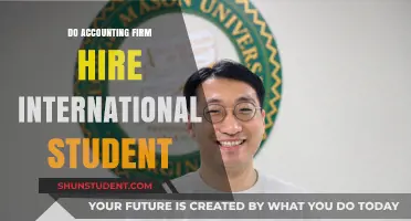 Accounting Firms: International Students' Job Prospects
