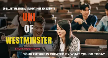 Westminster University: International Students' Acceptance Criteria