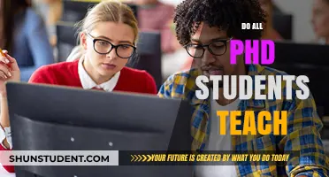 Do All PhD Students Teach? Unraveling Academic Responsibilities