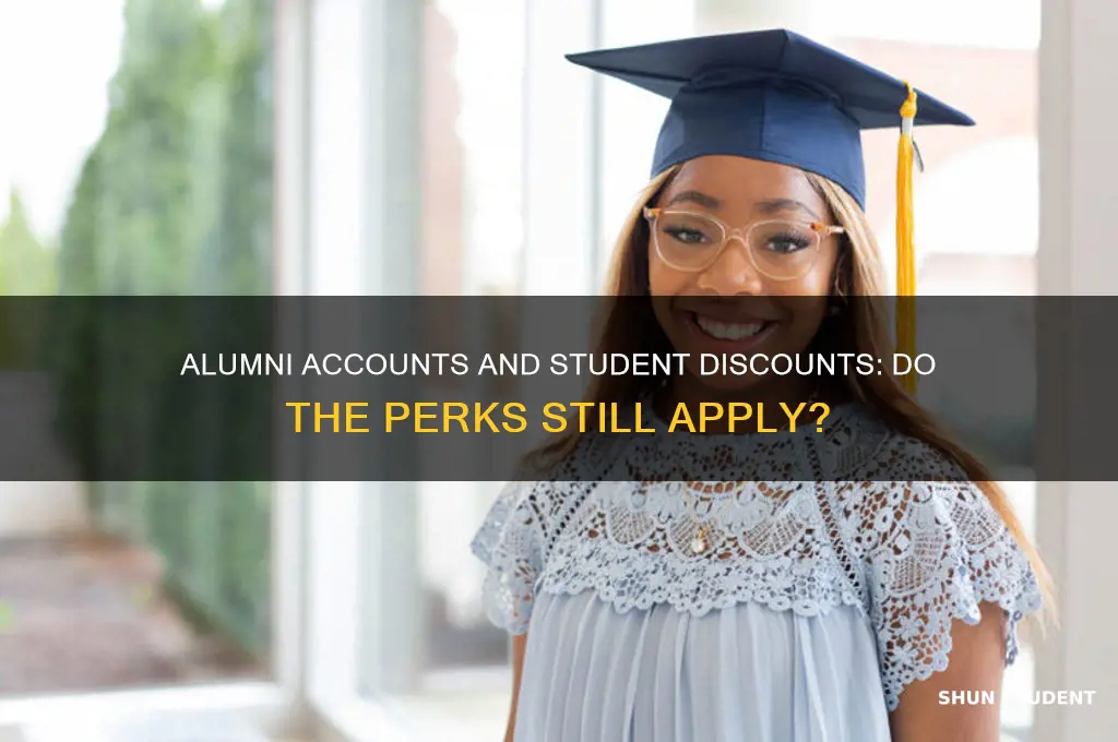 do alumni accounts still get student discounts