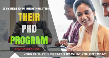 International Students: Getting Accepted into US PhD Programs
