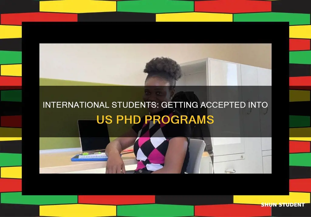 do american accept international students to their phd program