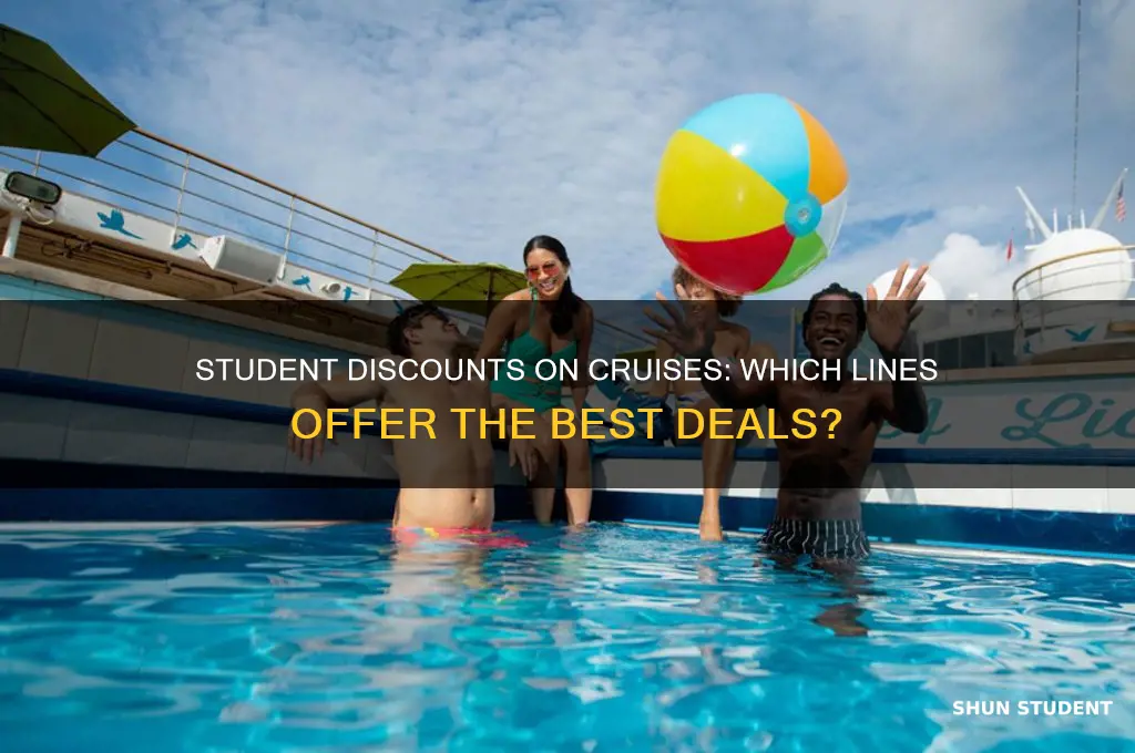 do any cruise lines give student discounts
