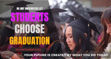 Which Universities Allow Students to Choose Their Graduation?