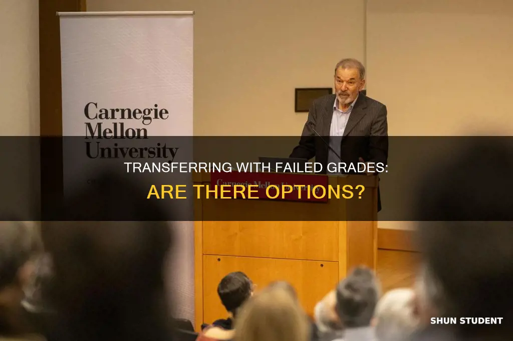 do any university accept transfer graduate students with failed grades