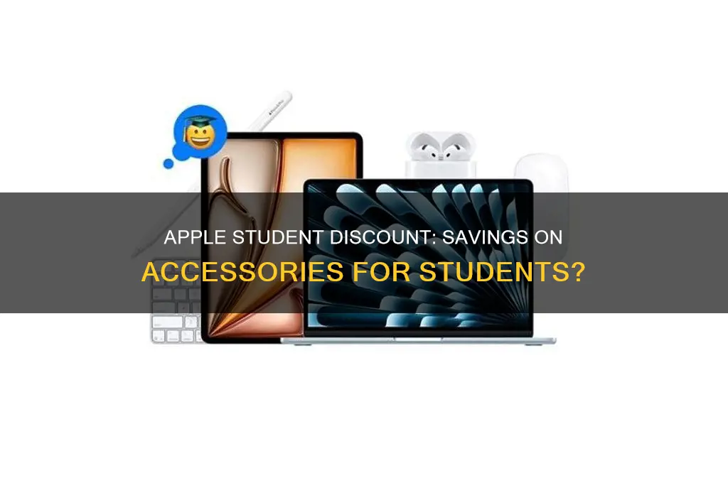 do apple do student discount on accessories