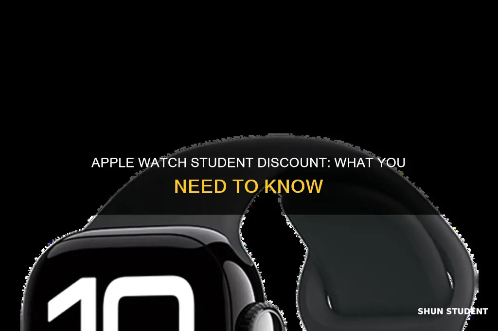 do apple do student discount on apple watch
