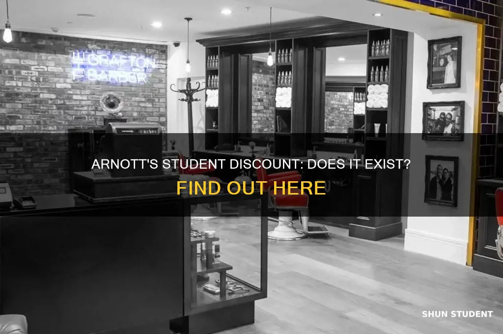 do arnotts do student discount