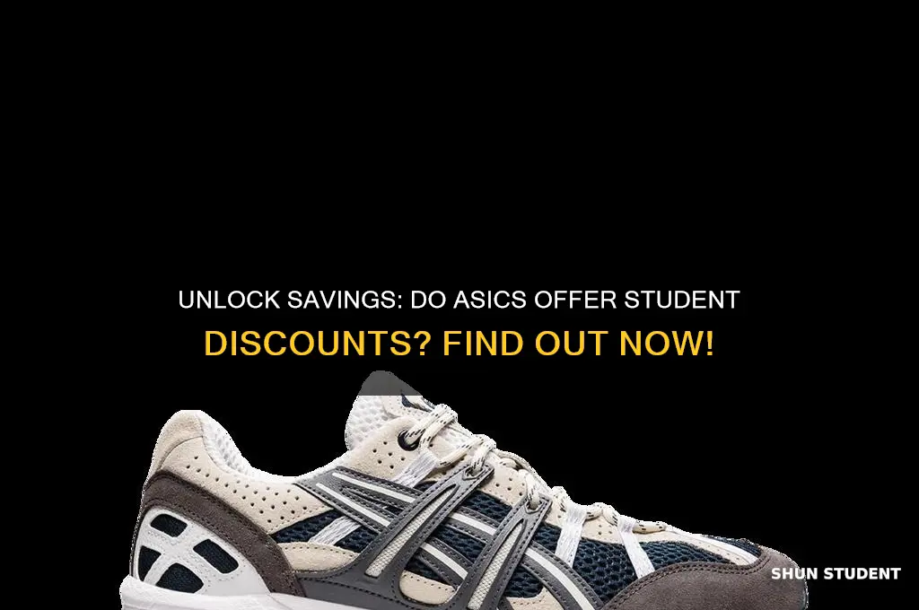 do asics have student discount