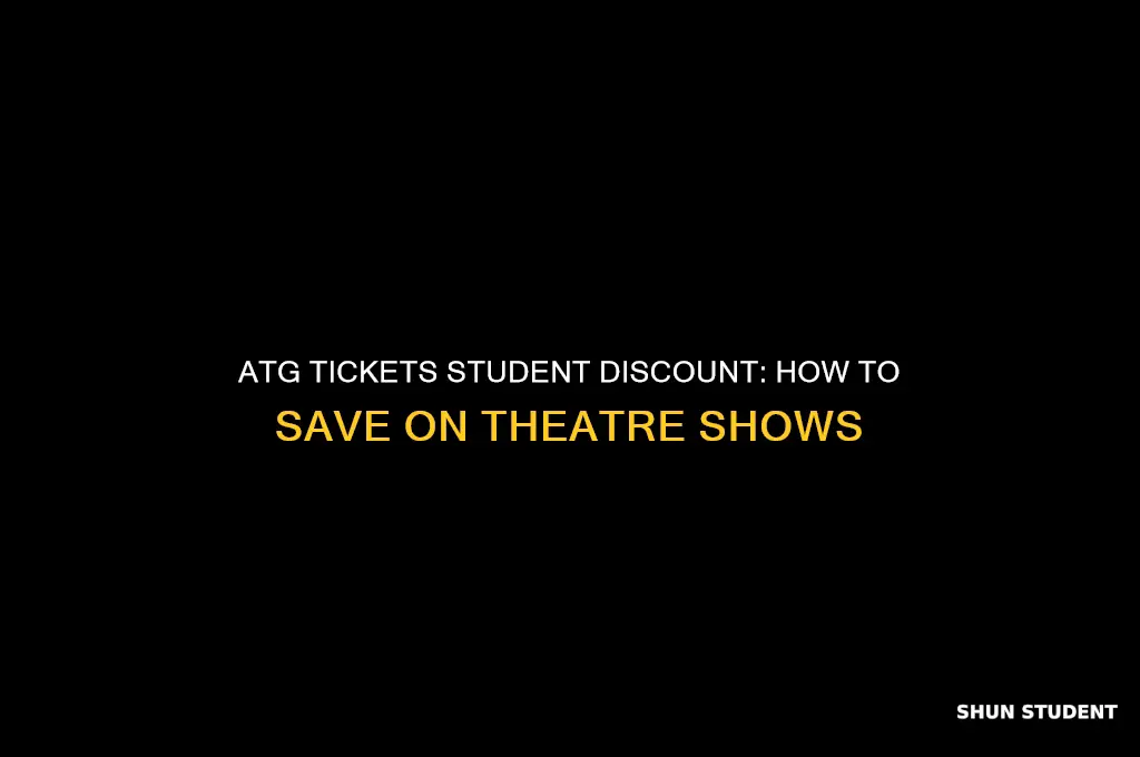 do atg tickets do student discount