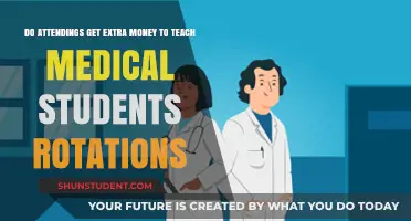 Do Attendings Earn Additional Compensation for Teaching Medical Rotations?