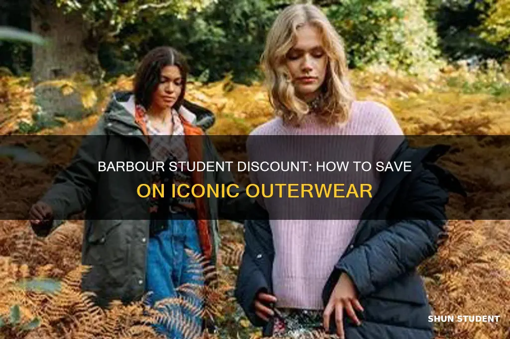 do barbour do student discount