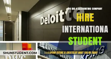 Big Four Accounting Firms: International Students Welcome?