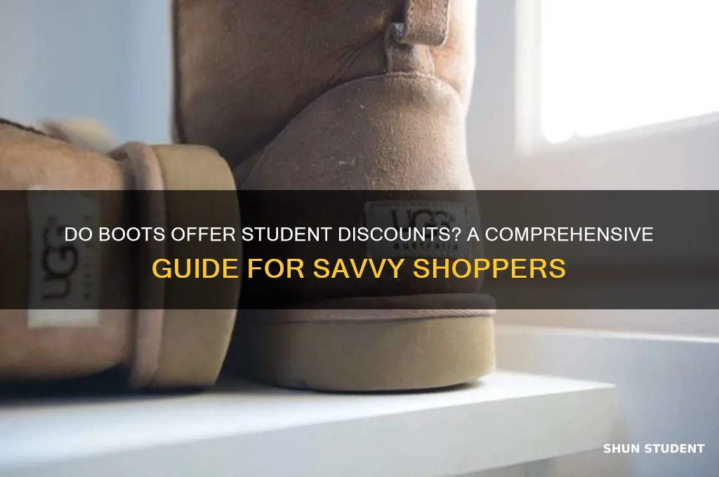 do boots accept student discount