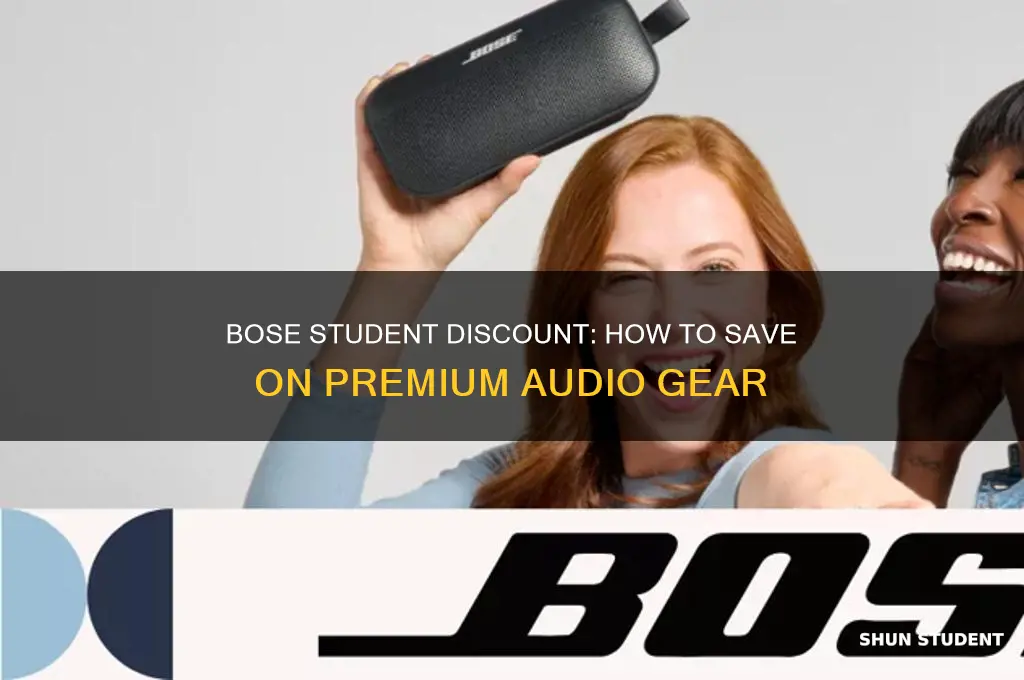 do bose do student discount
