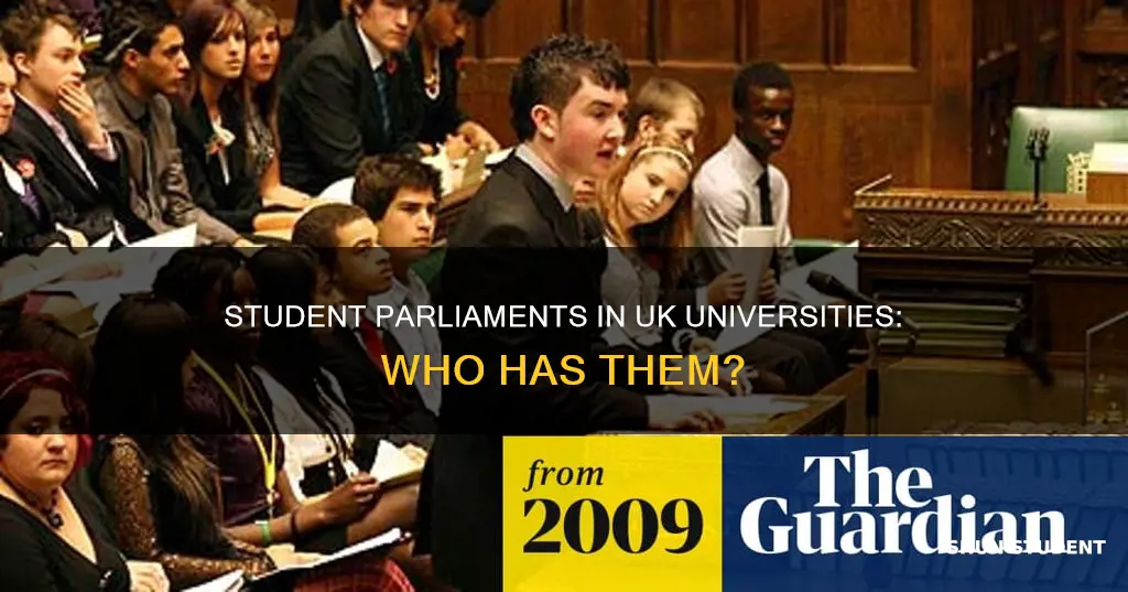 do british universities have student parliaments