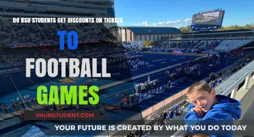 BSU Students: Football Game Ticket Discounts Available?