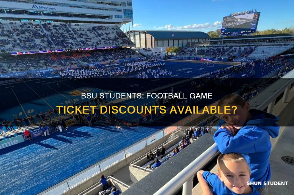 do bsu students get discounts on tickets to football games