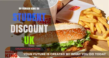 Does Burger King Offer Student Discounts in the UK?
