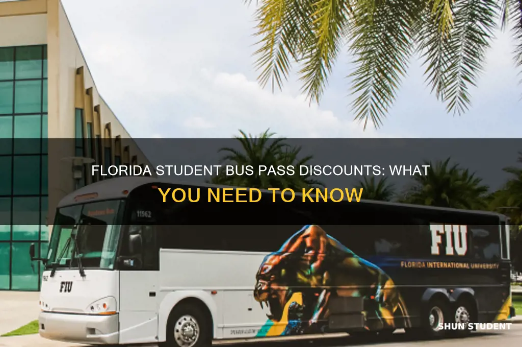 do bus passes give discounts to students in florida